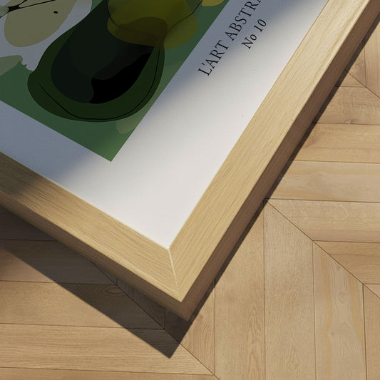 Framed art print - Green Composition - Andreas Magnusson