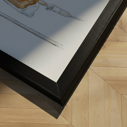 Framed art print - Whiskey Therapy - Andreas Magnusson