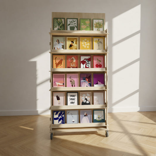 Single-sided display - 24 designs - 192 pcs. Colormatch