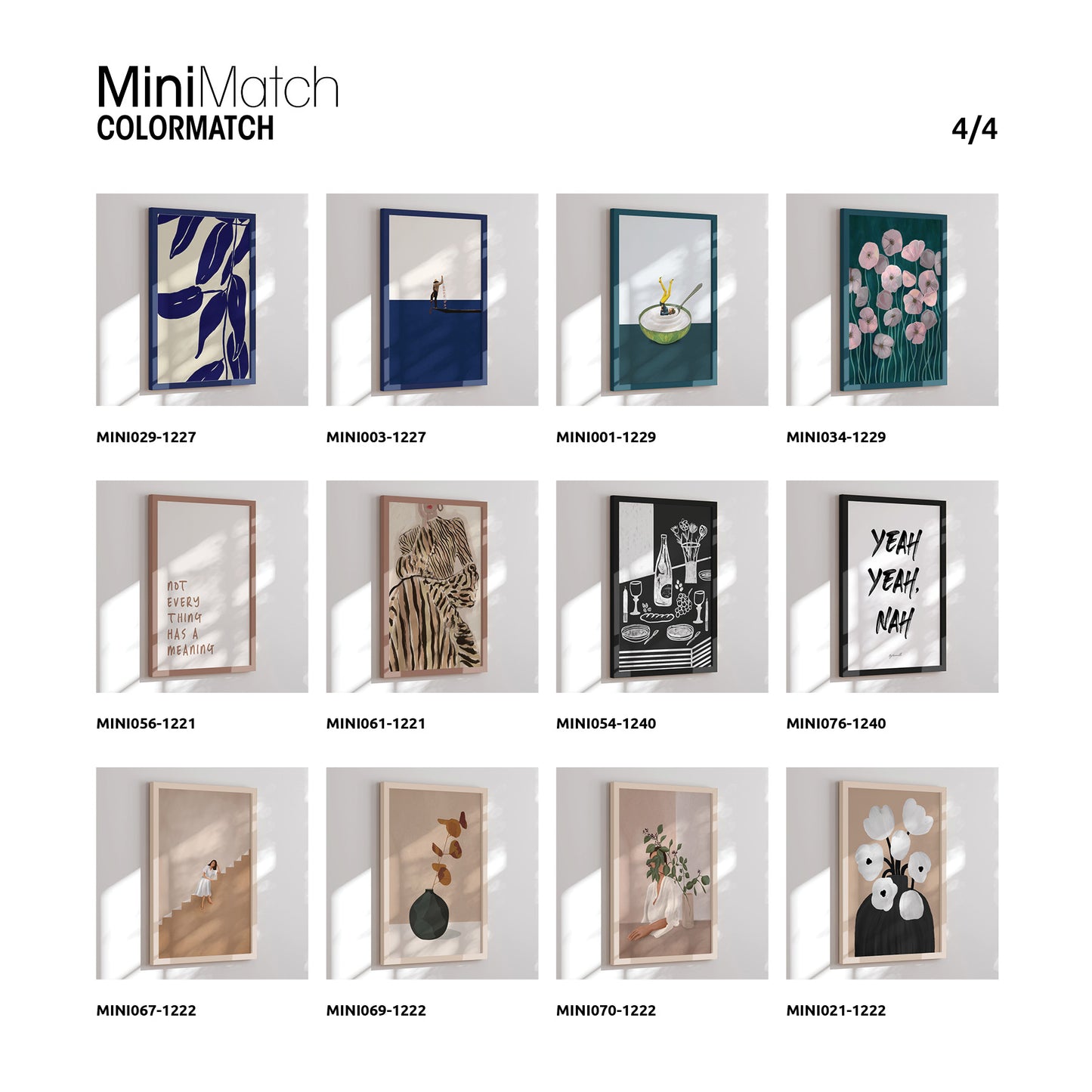 Double-sided display - 48 designs - 384 pcs. Colormatch