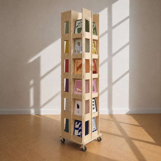 Enkeltsidet display - 24 designs - 192 stk. Colormatch