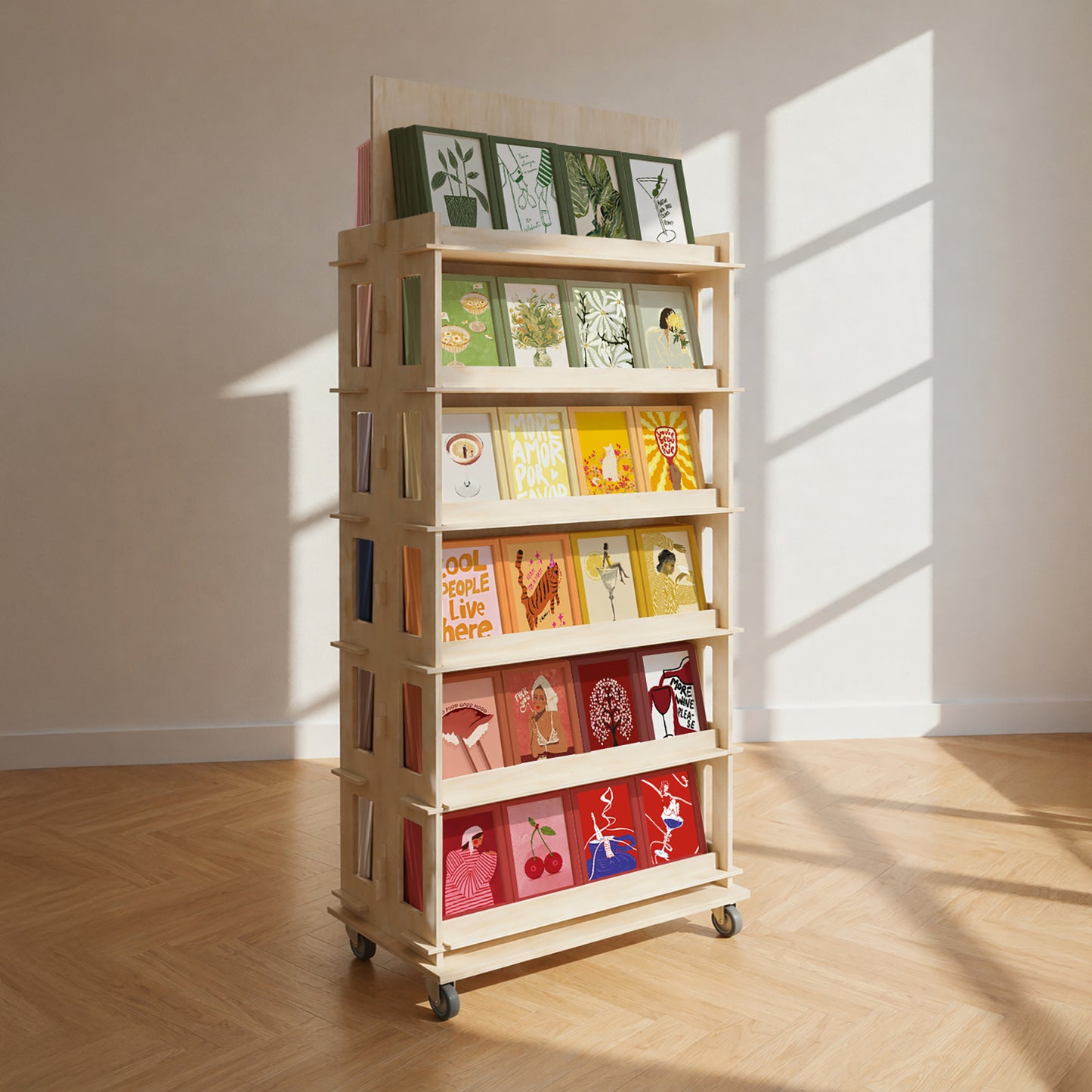 Double-sided display - 48 designs - 384 pcs. Colormatch