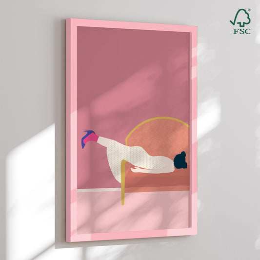 Framed art print - Maddies Mood - Jota de Jai