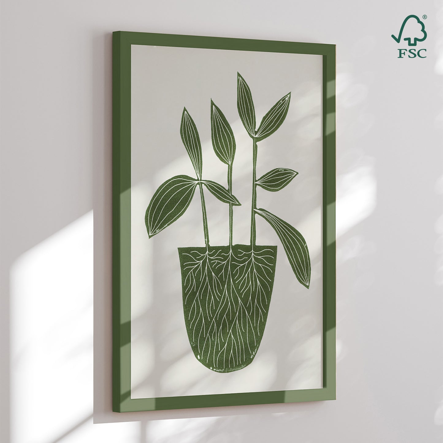 Framed art print - Parent Plant