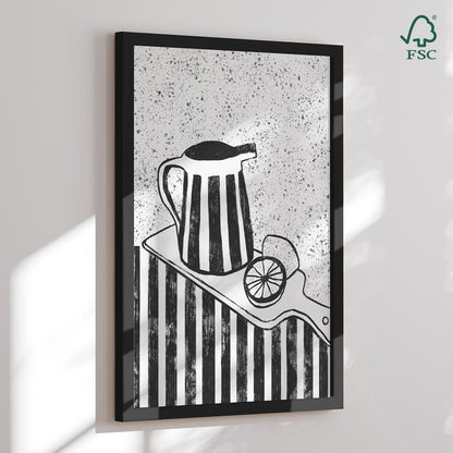 Indrammet kunsttryk - Served - Gulcihan Ozguc
