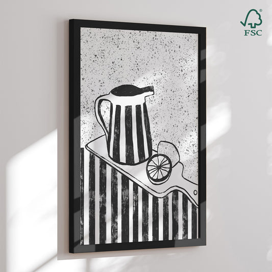 Indrammet kunsttryk - Served - Gulcihan Ozguc