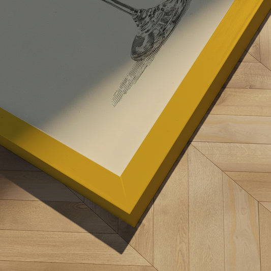 Framed art print - Miss Lemon - Andreas Magnusson