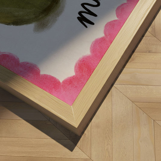 Framed art print - Olive You So Much - Dirkie Nell
