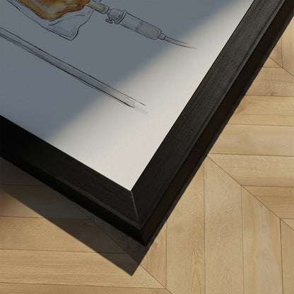 Framed art print - Whiskey Therapy - Andreas Magnusson