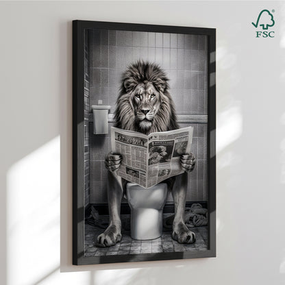 Framed art print - I Am The King