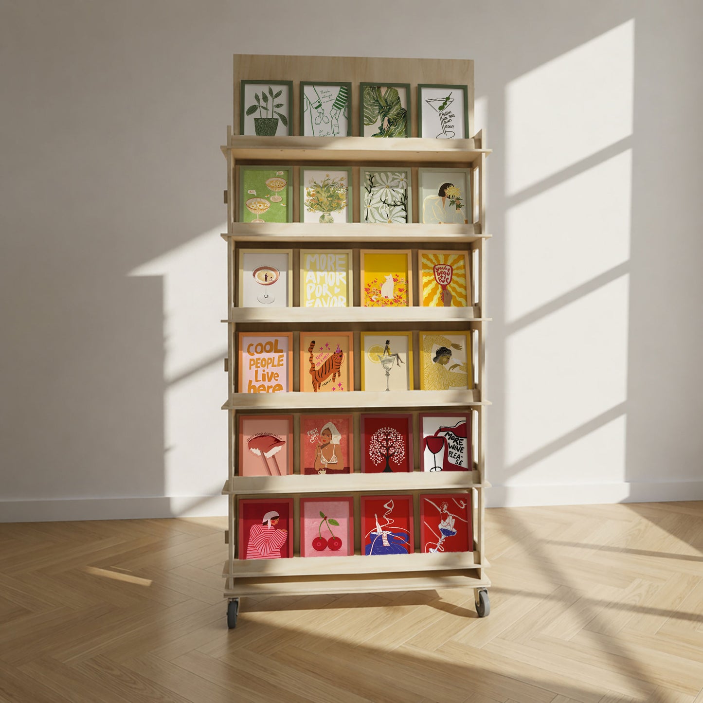 Double-sided display - 48 designs - 384 pcs. Colormatch