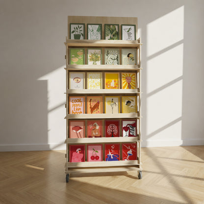 Dobbeltsidet display - 48 designs - 384 stk. Colormatch