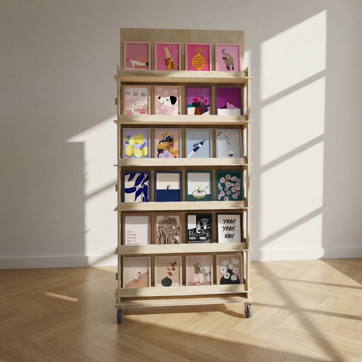 Double-sided display - 48 designs - 384 pcs. Colormatch