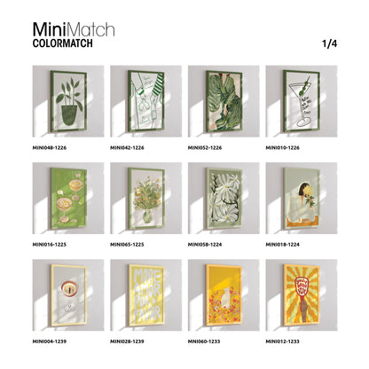 Dobbeltsidet display - 48 designs - 384 stk. Colormatch